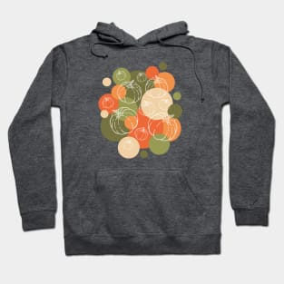 Pumpkin Whimsy: Autumn Circlet Delight | Green Hoodie